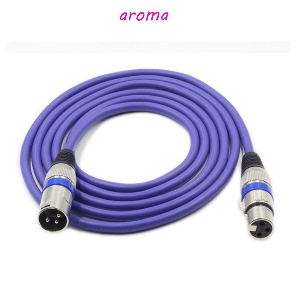กลิ่นหอม สาย XLR 3เมตร5เมตร10เมตรชายหญิงสําหรับผสมไมโครโฟนอุปกรณ์ไมโครโฟนสัญญาณเสียงสายไมโครโฟนเครื่องขยายเสียงสมดุลสาย