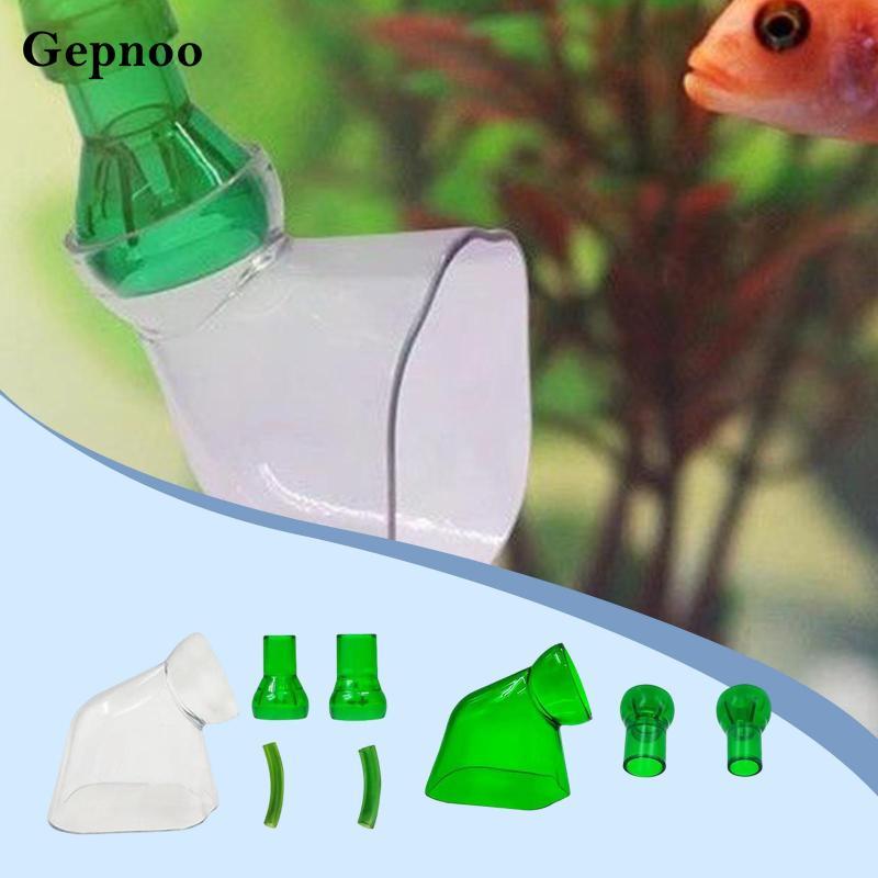 [Gepnoo] Aquarium Lily Tube Outflow ท่อกรองขั้วต่อปรับได้สําหรับกรองตู้ปลาถังน้ําเค็มน้ําจืดและบ่อ