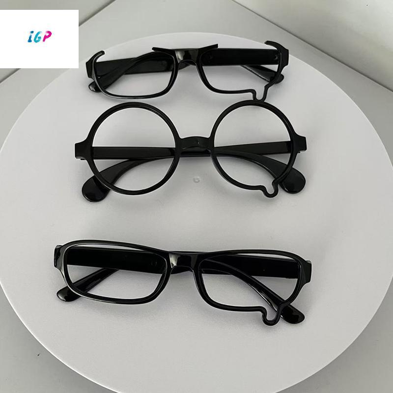 (IGP) อะนิเมะ Y2K คอสเพลย์แว่นตาไม่มีเลนส์ Unisex Teardrop แว่นตาแว่นตาเครื่องประดับเครื่องแต่งกายอุ