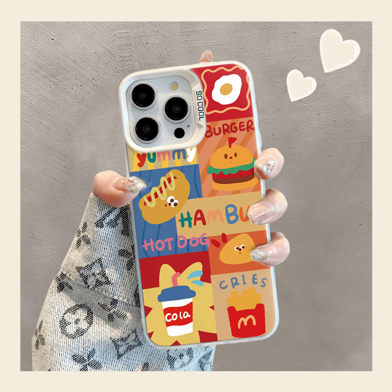 McDonalds สําหรับ Oppo A55 A57 A16 กรณีค้นหา X5 X6 X7 X8 X9 PRO V23 11 10 PRO RENO 15 14 13 12 11 10