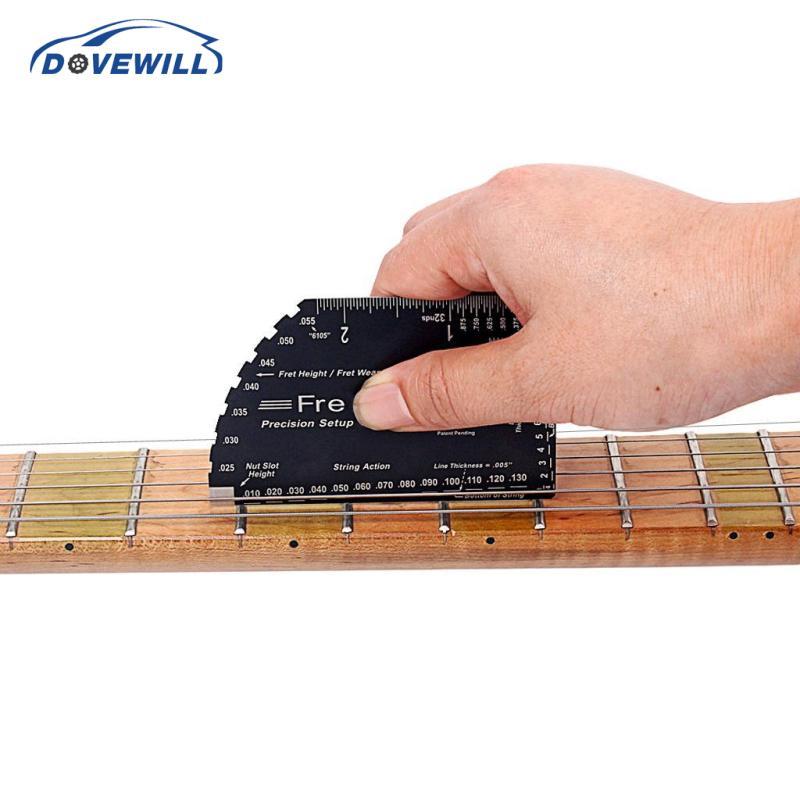 [Dovewill] Precision 8in1 Guitar String Action Gauge Fret Rocker Ruler Luthier Tools