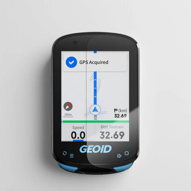 คอมพิวเตอร์จักรยาน GEOID CC600 พร้อมหน้าจอสีสันสดใส รองรับ GPS สำหรับการนำทางและการวัดระยะทาง ทำงานไ