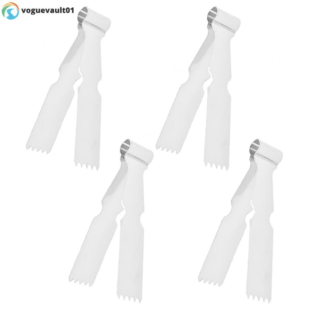 Professional grade Pastry Tongs for Perfect Walnut Crisps and Holiday Cookies