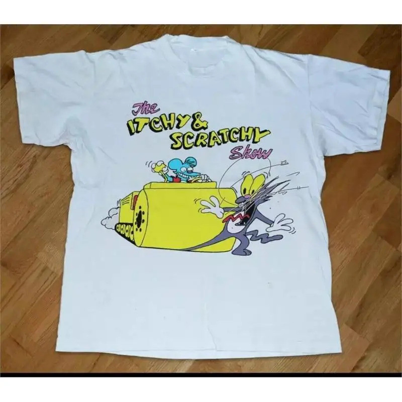 1999 The Itchy Scratchy Show T Shirt Funny All Sizes