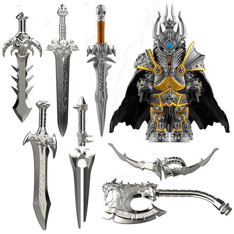 World of Warcraft Lich King Frost Sorrow Disaster Legion Frozen Throne Third Party Assembled Buildin