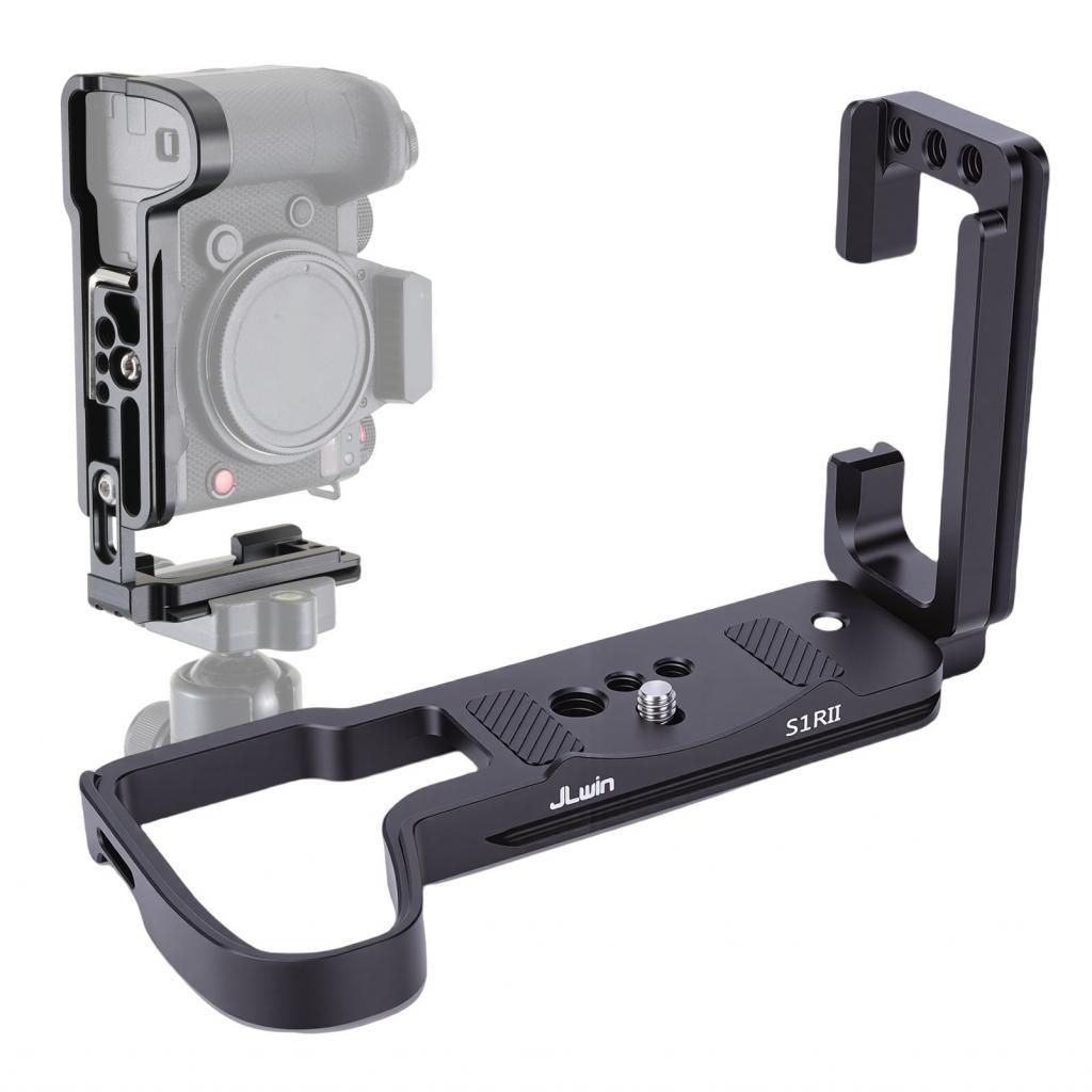 Muswanna-TH L Shape Bracket QUICK RELEASE PLATE Fit สำหรับ S1RII S1II S1IIE กล้องอลูมิเนียมอัลลอยด์แ