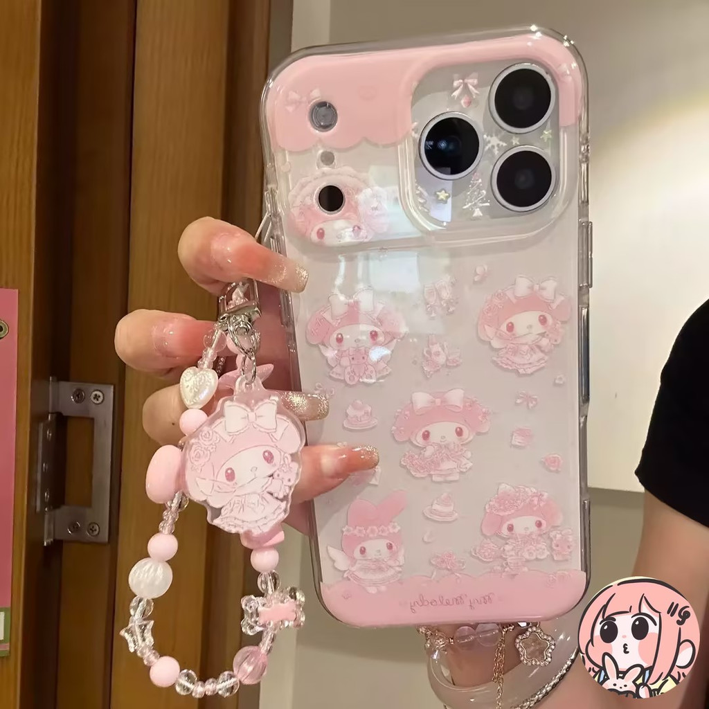 เคสIMD เมโลดี้สายคล้องฮิต เหมาะสำหรับSamsung A55 A35 A06 สำหรับSamsung A35-5G A55เคสรักน่ารัก