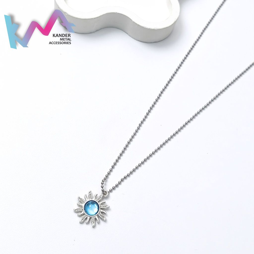 MATAHARI KANDER จี้โลหะผสมที่สวยงามสร้อยคอจี้อุปกรณ์เสริม Star Sun Cloud HY078-1/HY078-4/HY078-12/HY