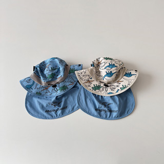 หมวกไดโนเสาร์เกาหลีสำหรับเด็ก อายุ 1-10 ปี แห้งเร็วด้วยผ้าคล…