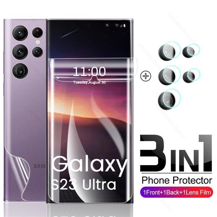 LAYAR Samsung Galaxy S23 ปกป้องหน้าจอ Samsung S23 Plus Samsung S23 Ultra Samsung S23 Fe Samsung S24 