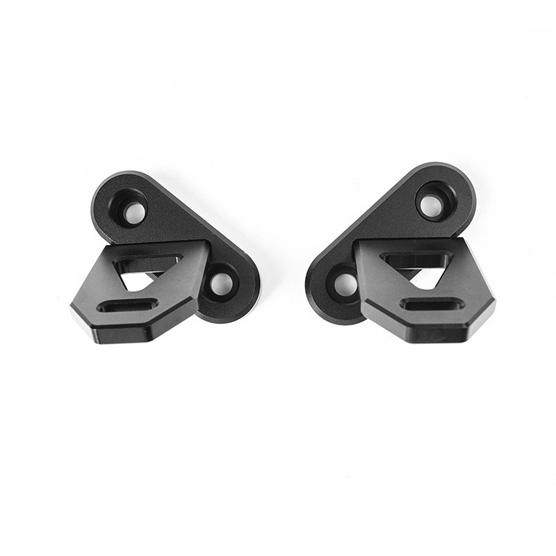 B398 เหมาะสําหรับ 07-17 Wrangler JK ดัดแปลง a-Pillar Single-Layer Bracket อลูมิเนียมเสริมโคมไฟวงเล็บ