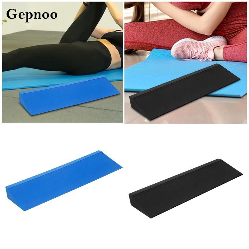 Gepnoo Foam Wedge Squat Wedge Blocks EVA Pilates Pushup Deadlift Brick Slant Board Calf Stretcher Fo