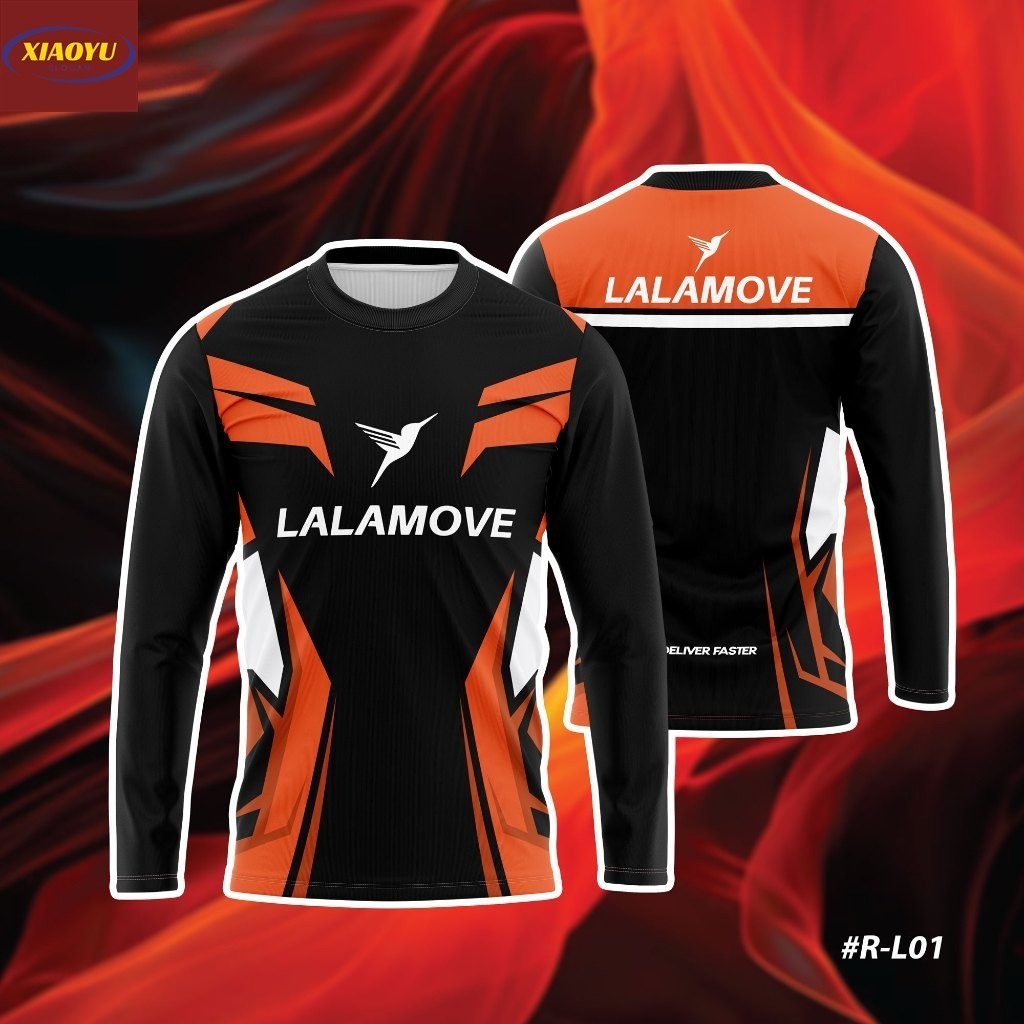 ไดร์เวอร์ KL BAJU LALAMOVE JERSI LALAMOVE ให้ประสานไมโครไฟเบอร์อากาศ KALIS