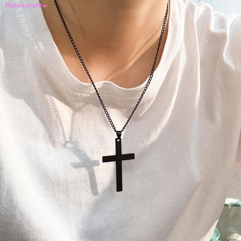 CHICHYTU14W สร้อยคอคลาวิเคิลสไตล์มินิมอลสำหรับผู้หญิง ทำจากโลหะสีทองและดำ
