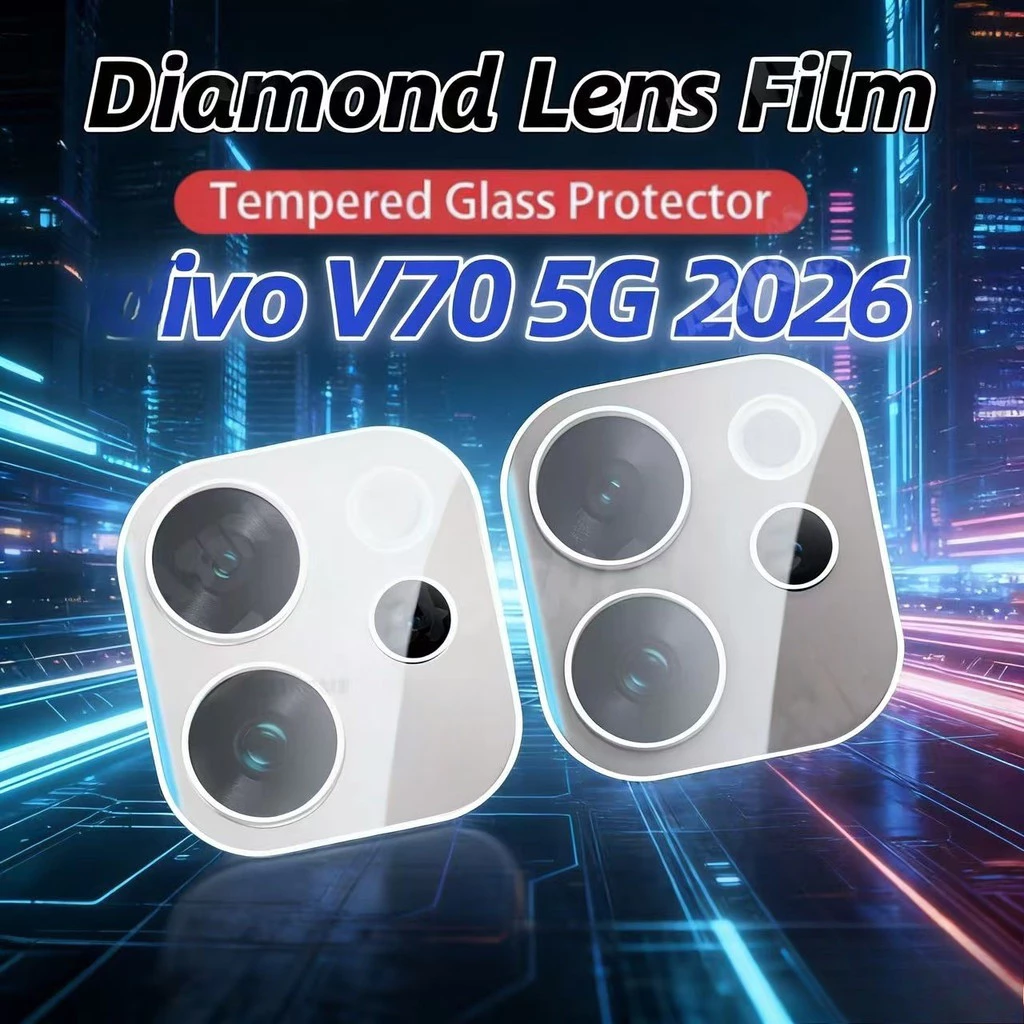 ฟิล์มเลนส์กล้อง For VIVO V70 V60 V50 V50lite V40 V40pro Y29 4G Y04 Y04S ฟิล์มกล้อง กันกระแทก Camera Lens Tempered Glass