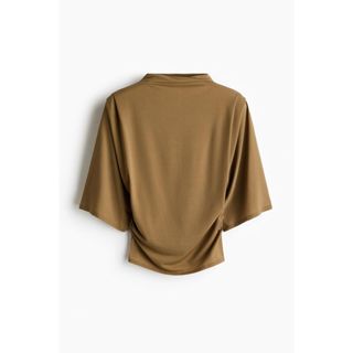 H&M(เอชแอนด์เอ็ม) เสื้อเจอร์ซีย์ดีไซน์ห้อยระบาย ผู้หญิง 1332…