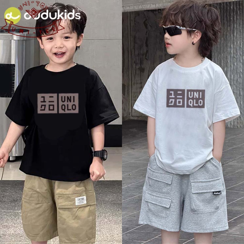 เสื้อยืดเด็กสไตล์เกาหลี UNIQLO Print นำเข้า ยอดนิยม 209