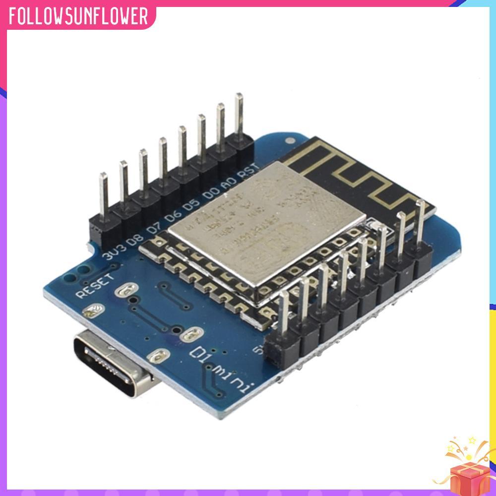 ESP8266 ESP-12F D1 Mini NodeMcu ESP8266 WiFi IOT Board D1 Mini NodeMcu Lua WIFI CH340 บอร์ดพัฒนาสําห
