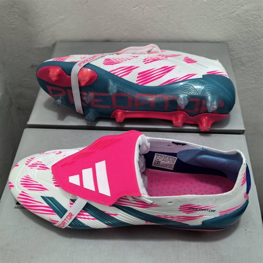 Predator 30th Anniversary Limited Edition 2024 FG สำหรับผู้ชาย รองเท้าฟุตบอลแบบถักกลางแจ้ง ขนาด 36-4