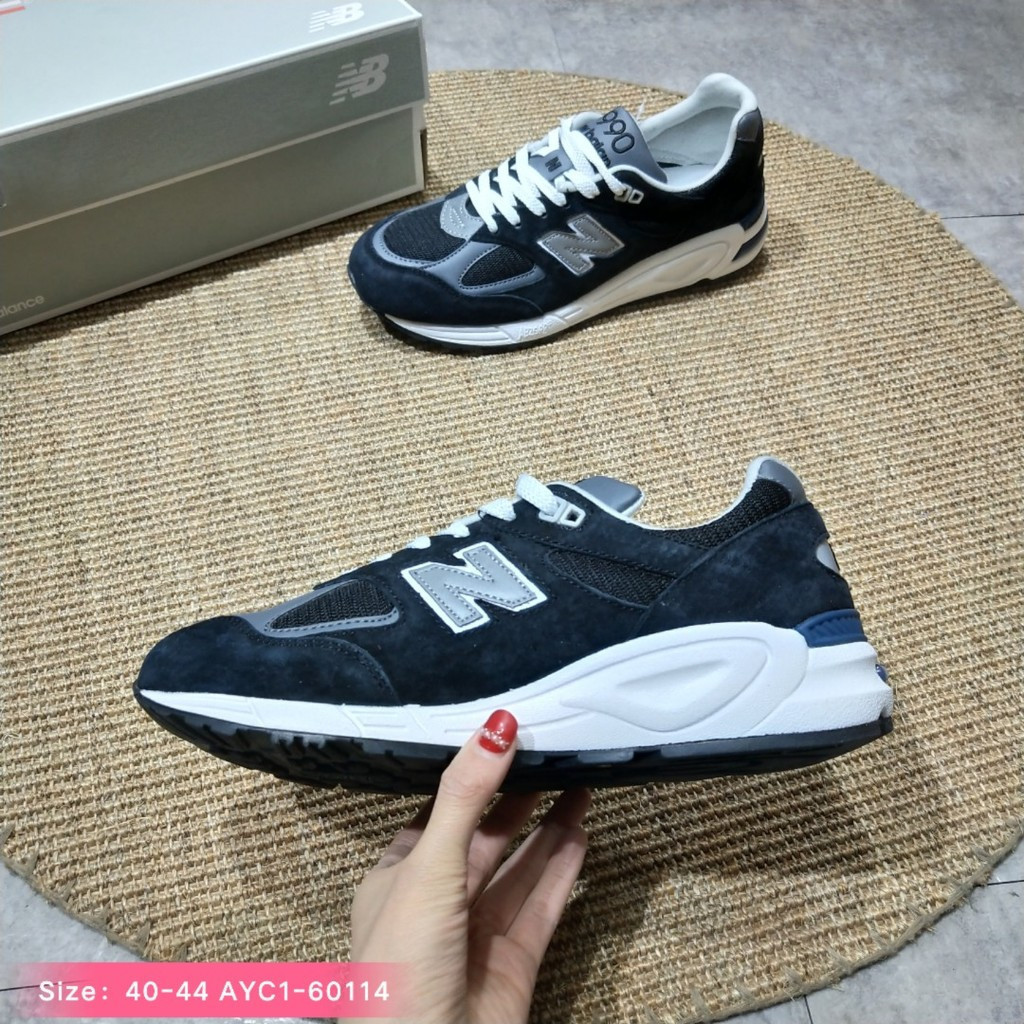 New Balance 990v2 Series รองเท้าย้อนยุคบรรยากาศระดับพรีเมียม 0H1Y