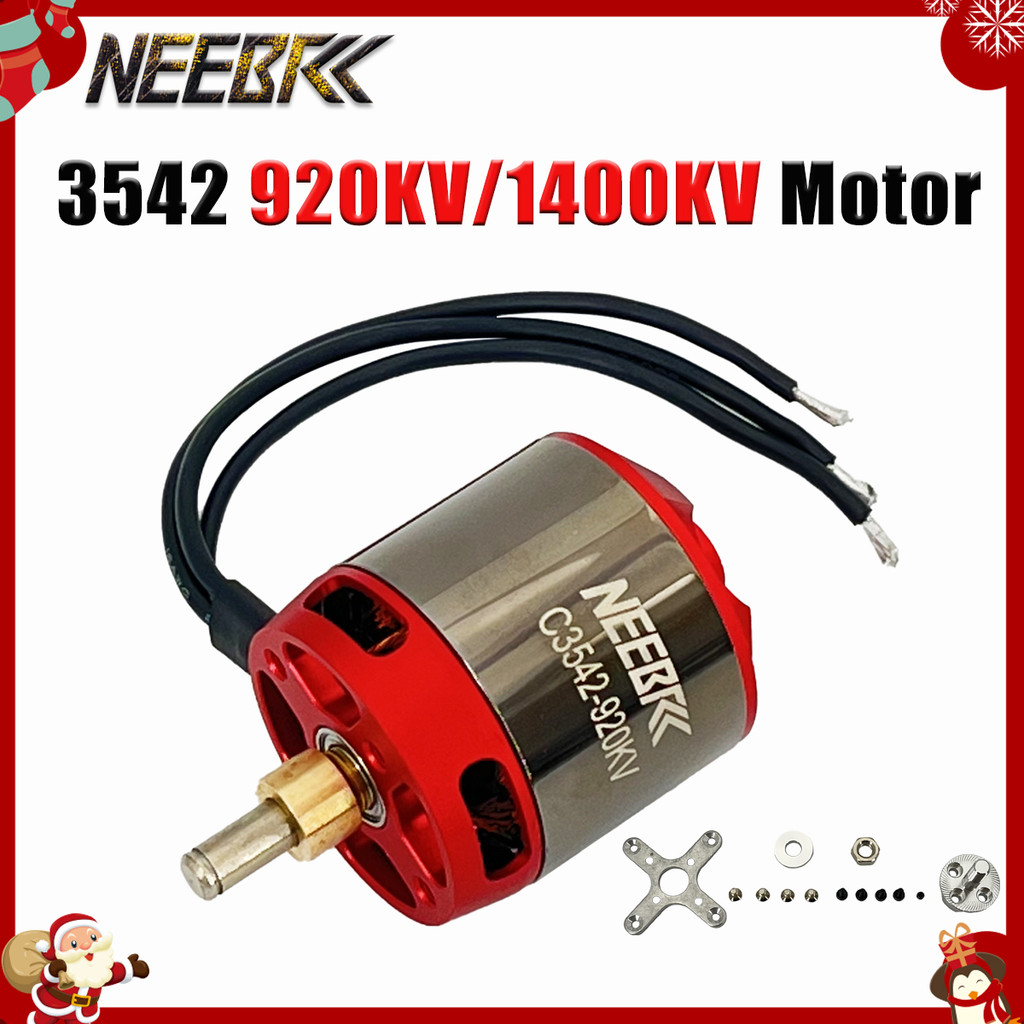 NEEBRC 3542 920KV 1400KV Outrunner 2-4S มอเตอร์ไร้แปรงสําหรับ RC ปีกคงที่ FPV Racing Drone เครื่องร่