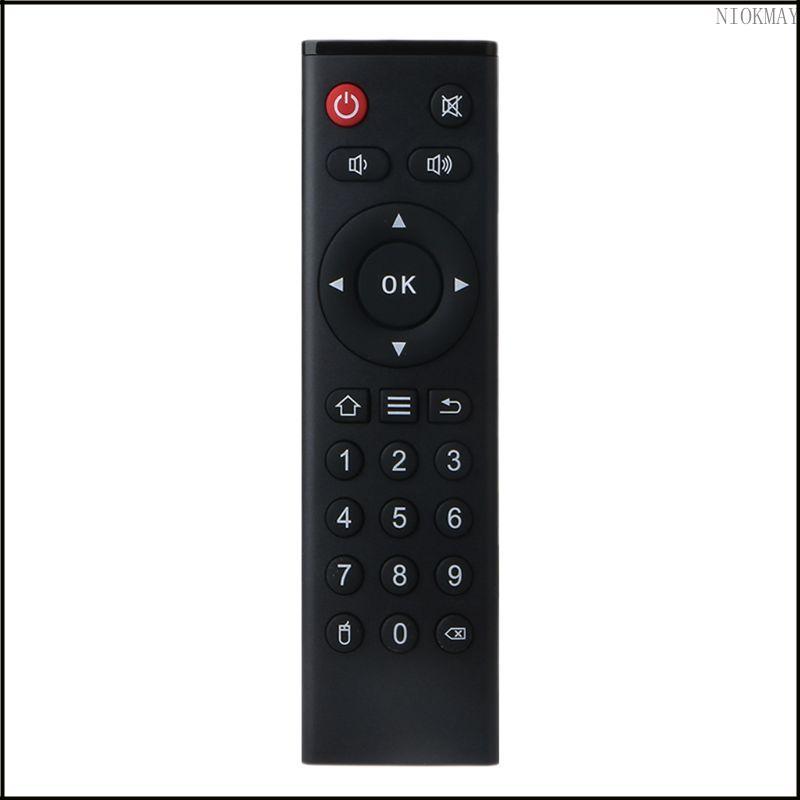 NIOK รีโมทคอนโทรลสําหรับ Tanix TX3 TX6 TX8 TX5 TX92 TX9pro TX3 max mini Android TV กล่อง