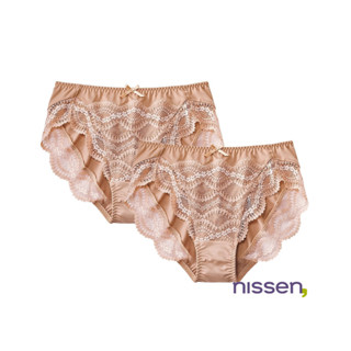 [จัดส่งจากประเทศญี่ปุ่น] Nissen_  กางเกงในลูกไม้ซ่อนขอบ แพ็ค…