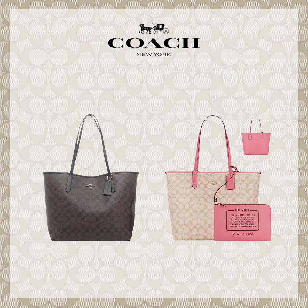 US Outlets Coach กระเป๋าถือ กระเป๋าสะพายไหล่ 58292 1655 91107