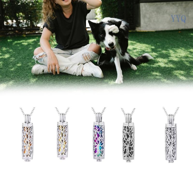 YYQ Memorial Cremation Urn เครื่องประดับสัตว์เลี้ยง Cremation เครื่องประดับสร้อยคอ Creative Pet Crem