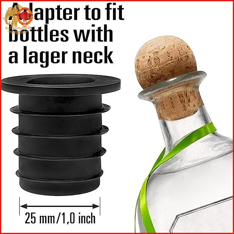 [RG1] 1/4/6pcs เหล้า Pourer อะแดปเตอร์ที่สมบูรณ์แบบสําหรับขวดน้ํามันมะกอกขนาดใหญ่และขวดเหล้าสูงสุด 1