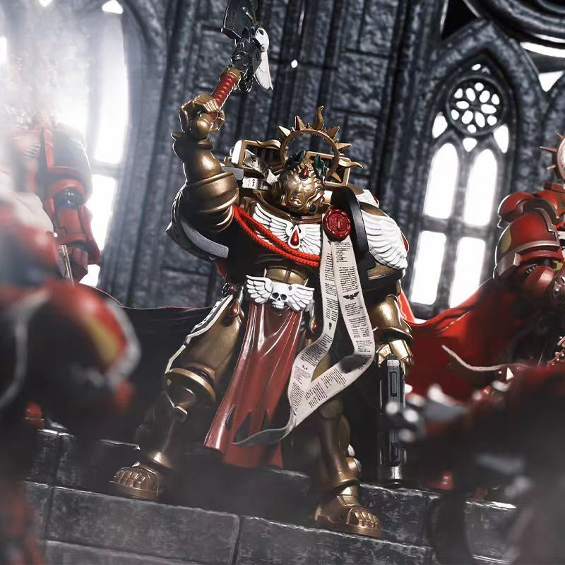 Dark Source Warhammer 40K Holy Blood Angel Commander Dante เสื้อคลุมรุ่นเคลื่อนย้ายได้ไม่มีรุ่น