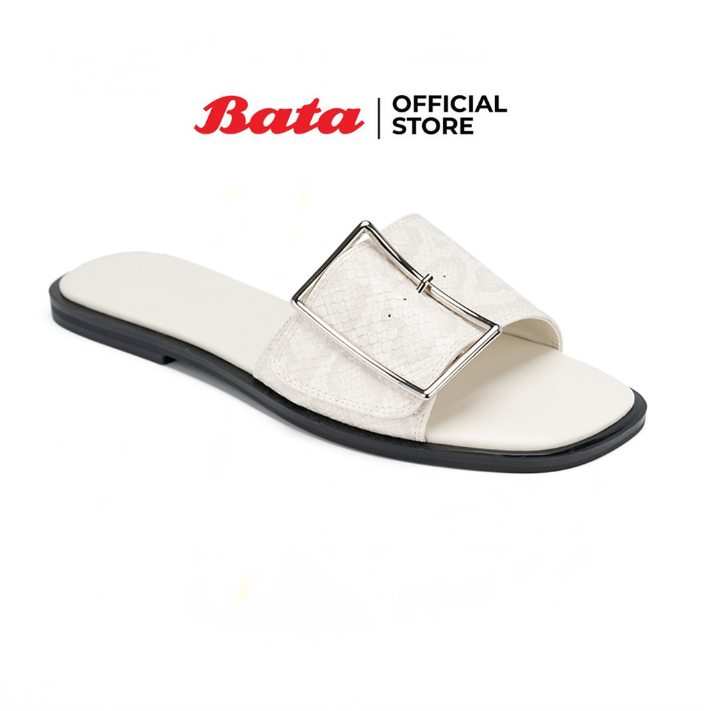 Bata บาจา รองเท้าแตะแฟชั่น แบบสวม สำหรับผู้หญิง รุ่น TAYLOR สีขาว 5311322 สีดำ 5316322