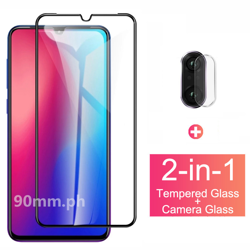Vivo Y19 Y11 Y91c Y12 Y15 Y17 Y91 Y95 คลุมทั้งหมดกระจกเทมเปอร์ปกป้องหน้าจอ VivoY19 ฟิล์มแก้ว