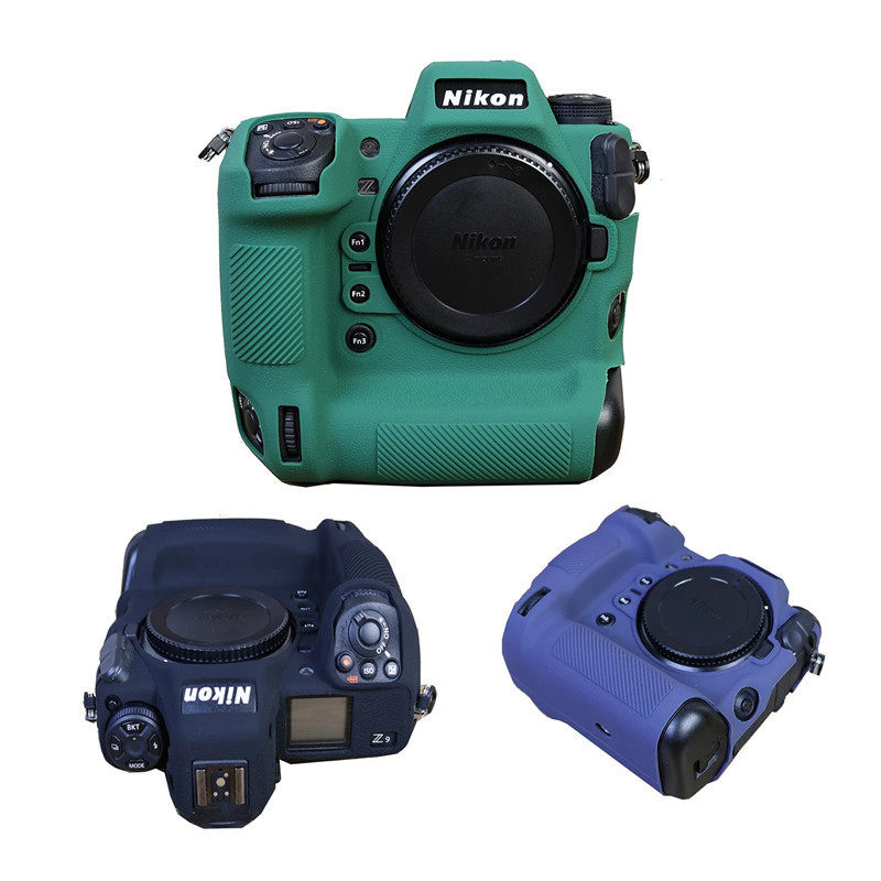 เหมาะสําหรับ nikon Z9 Micro กล้องเดี่ยวกันกระแทกซิลิโคนกันลื่นป้องกันกรณี nikon z9 กรณี