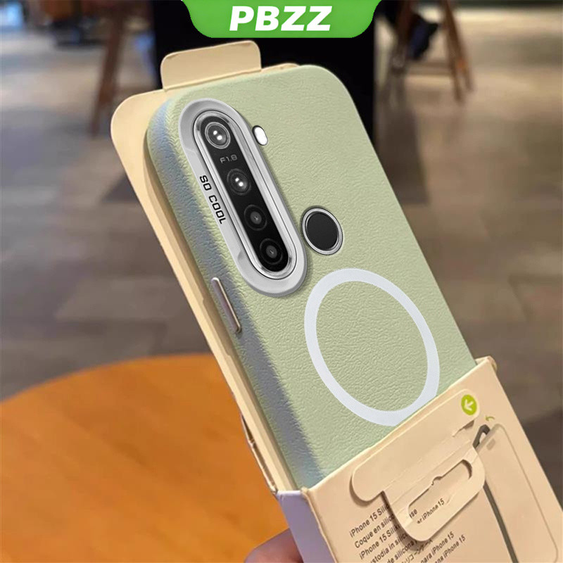 PBZZ FOR เคส กรณีจาก realme 5 realme C3 realme 5i 6i 5 pro สำหรับปลอกซอฟแวร์ใหม่ตึกระฟ้าไร้สายแม่เหล็กสิ่งที่แนบมา SPBSWX01