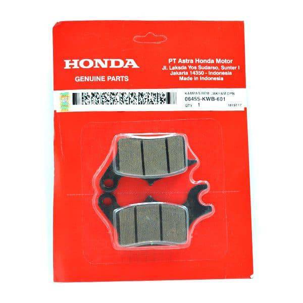 06455KWB601 Pad Set FR - Honda Blade 110 / 125, Revo 110 / AT, Super Cub C125, Supra X 125 FI / คาร์