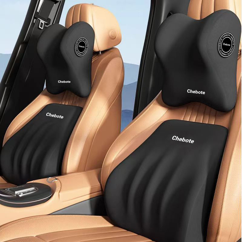 【Ready Stock】 Automotive Waist Cushion Driving Waist Support Seat Waist Support Memory Foam Backrest