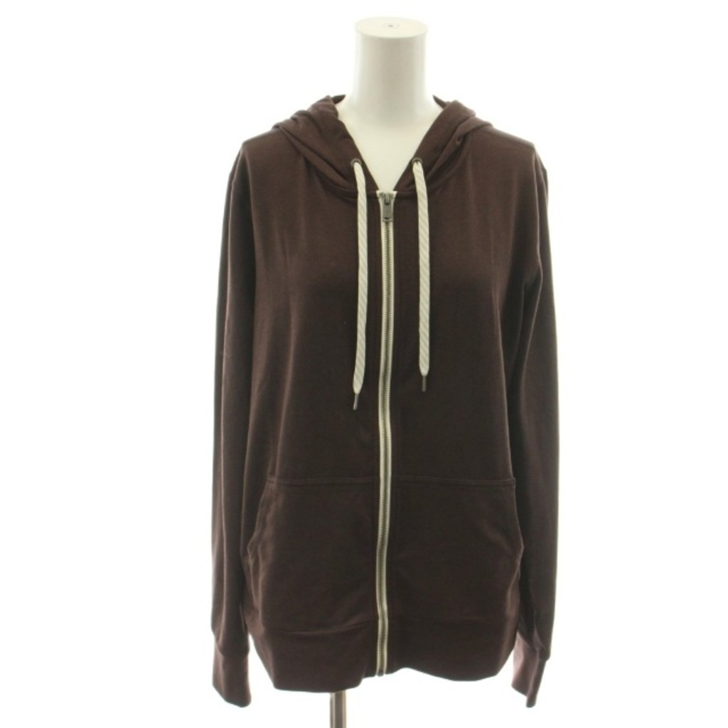 VUORI Hoodie Zip Brown Long sleeves Direct from Japan Secondhand