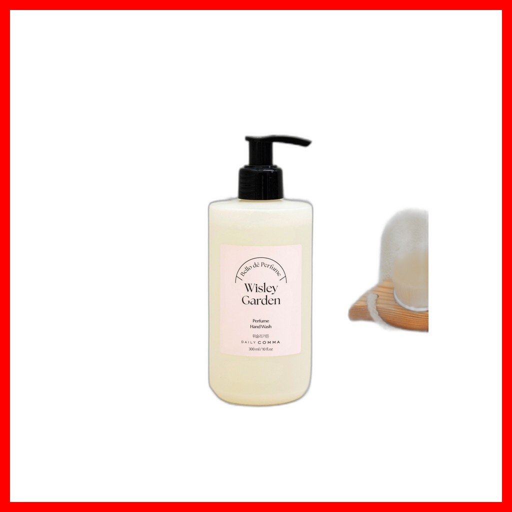[daiso] Daily Comma Bello de Perfume Hand Wash Wisley Garden, 300ml, 1 ชิ้น / เกาหลี Hand Wash โดย v