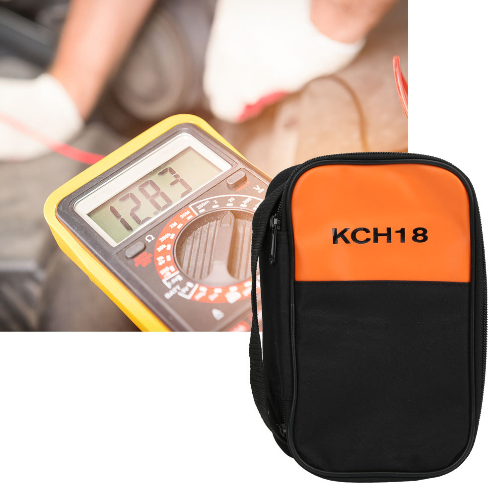 กระเป๋าเก็บมัลติมิเตอร์ KCH18 สำหรับ Fluke F87-V