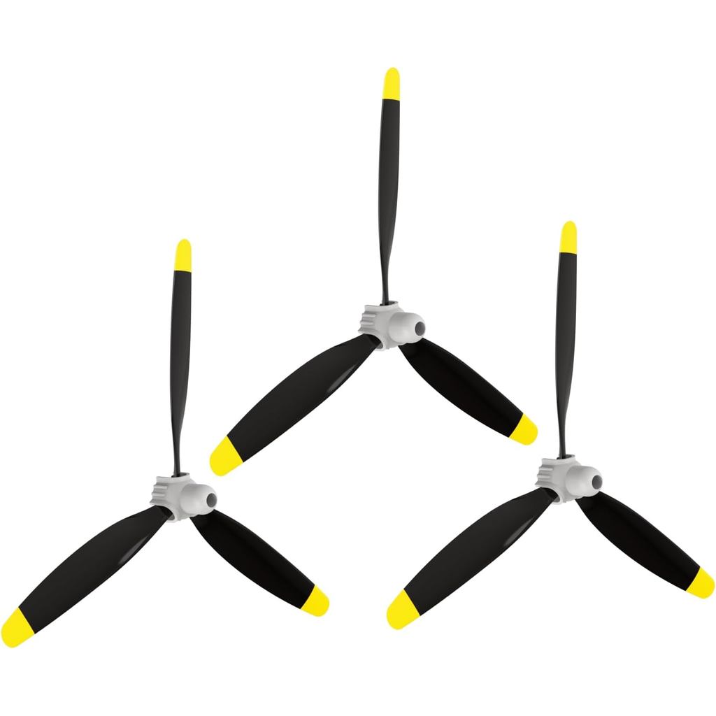 LEAMBE 3 ชุดอะไหล่ RC เครื่องบินใบพัดใช้งานร่วมกับ F4U Corsair & P47 Thunderbolt รีโมทคอนโทรลเครื่อง