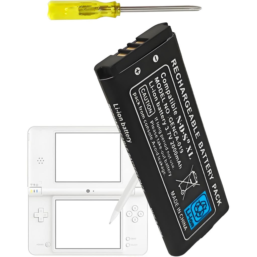 สําหรับ Nintendo DSi XL แบตเตอรี่เปลี่ยน: UTL-003 แบตเตอรี่ใช้งานร่วมกับ Nintendo DS XL, DSi LL เกมค