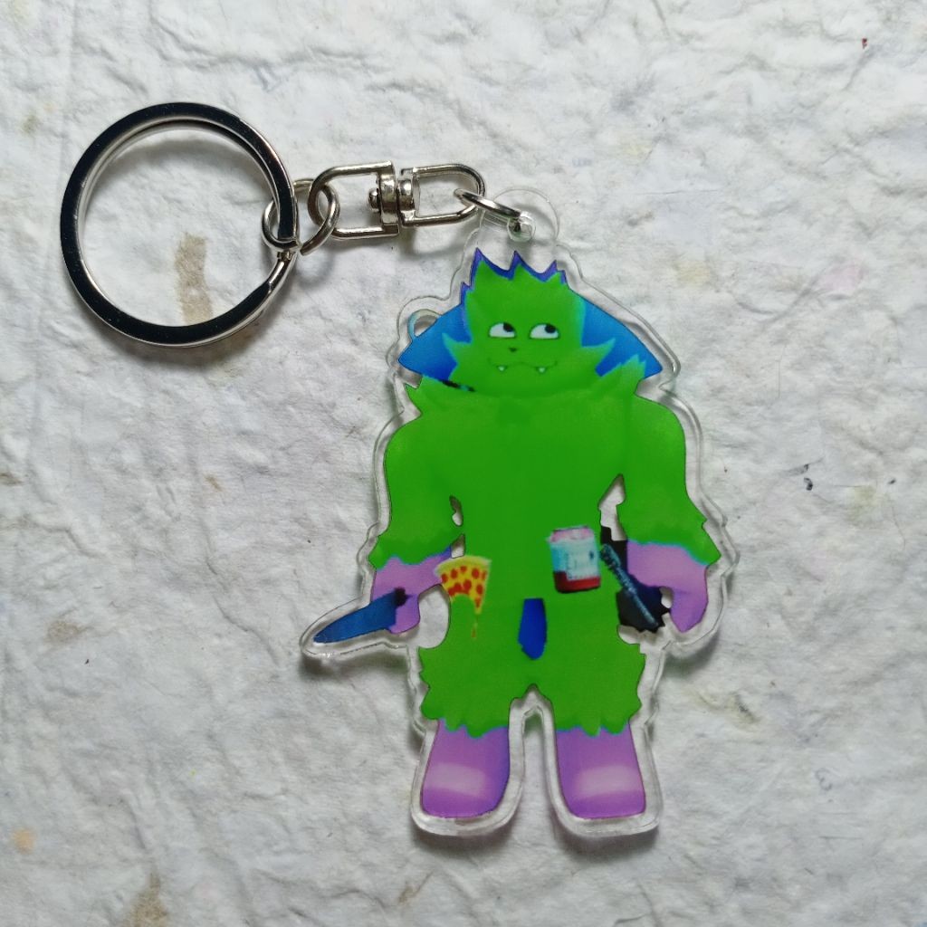 Ganci KEVIN Forsaken พวงกุญแจกังวาน kuni Forsaken Kevin
