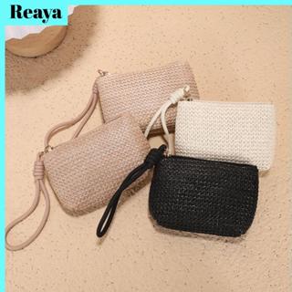 กระเป๋าสตางค์ขนาดเล็ก REAYA มีซิป และกระเป๋าใส่เหรียญถักด้วย…
