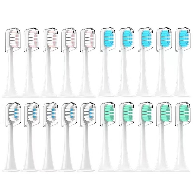 หัวแปรงทดแทนสําหรับแปรงสีฟันไฟฟ้าโซนิค T500 T300/T700 หัวแปรงขนนุ่มสําหรับ Xiaomi Mijia