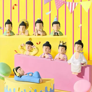 พร้อมส่ง แบบสุ่ม Amitofo Give Me Five หลวงเจ๊ ที่เกาะโทรศัพท์ ของแท้ By Amitofo