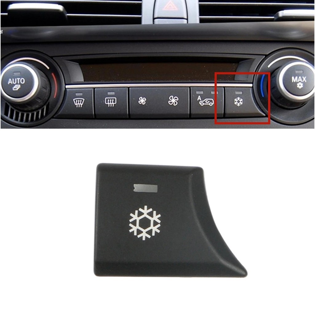 สําหรับ BMW E70 X5 X5M E71 E72 X6 X6M A/C ลมพัดลมหิมะความเร็วปุ่มสวิทช์เครื่องปรับอากาศเครื่องทําควา
