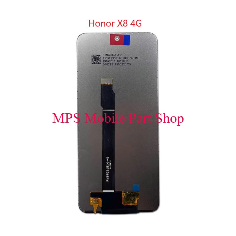 ใช้งานร่วมกับ Honor X8 X8a X8b X8c ชุดจอแสดงผล LCD หน้าจอสัมผัส Digitizer