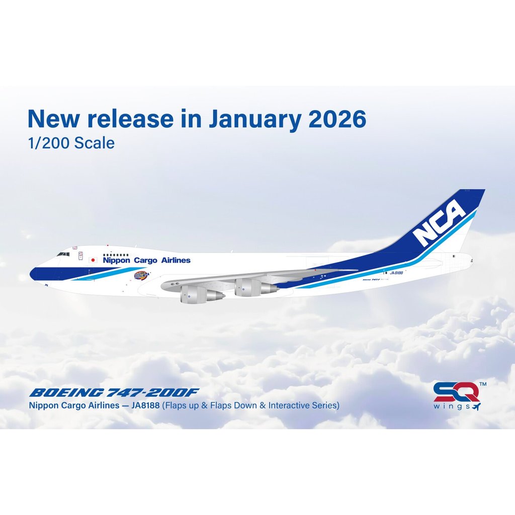 SQ L2189 L2190 1: 200 Japan Freight Airlines B747-200F JA8188 JA8167