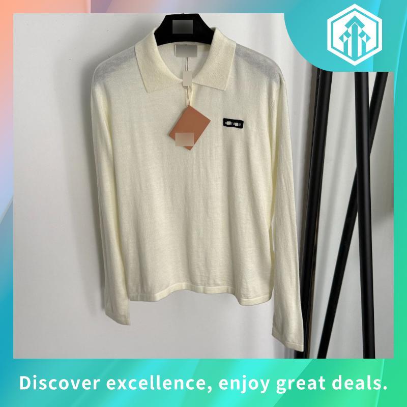 Bemingtop1087(S-2XL)-BMG  Longline - เสื้อแขนยาวคอปก ดีเทลคอวี ปักโลโก้ BEMING ด้านหน้า